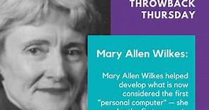 #ThrowbackThursday: Mary Allen Wilkes