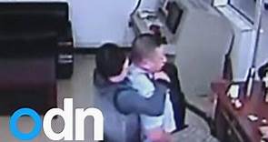 SHOCKING CCTV: Inmates escape Chinese detention centre after "killing" guard