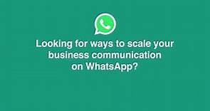 How to sign up for the WhatsApp Business API