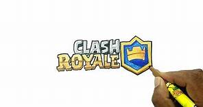 How to Draw the Clash Royale Logo