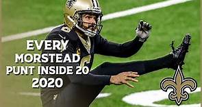 Every Thomas Morstead punt downed inside the 20 | 2020 Saints Highlights