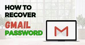 How to Reset Gmail Account Password