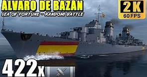 Destroyer Álvaro de Bazán - Effective play with this DD