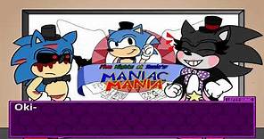 FNaS: Maniac Mania (Full Game) - Sonic's 1 (Easy) Challenge Complete!!! [1080P 60FPS]