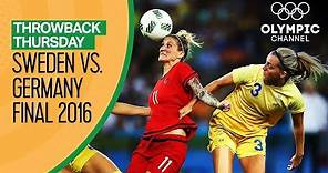 Full Rio 2016 Women's Football Final | Sweden vs. Germany | Throwback Thursday