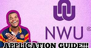 HOW TO APPLY ONLINE AT NWU for 2024| NORTH WEST UNIVERSITY