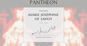 Marie Joséphine of Savoy Biography - Countess of Provence