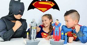 Batman Vs Superman Toys Dawn Of Justice Family children Superhero Fun Game With Ckn Toys