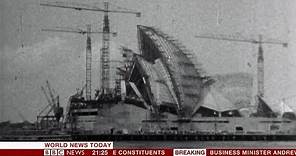 The Sydney Opera House (construction story) 1958 - 1973 (Australia) - BBC News - 14th July 2018