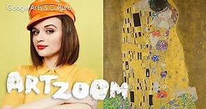 JOEY KING in ART ZOOM 🔍 and the POWER of a KISS | Google Arts & Culture