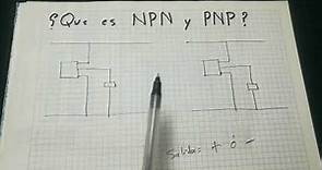 Explicación que es NPN y PNP sensores