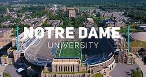 The University of Notre Dame - South Bend, Indiana | 4K drone footage