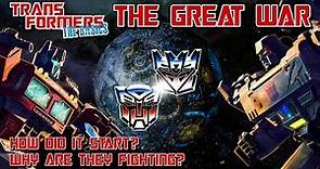 TRANSFORMERS: THE BASICS on THE GREAT WAR