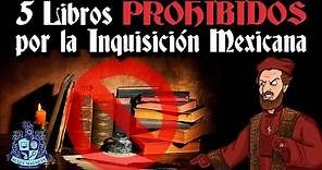 5 Libros PROHIBIDOS por la inquisición en México - Bully Magnets - Historia Documental