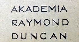 Editions de l’Akademia Raymond Duncan