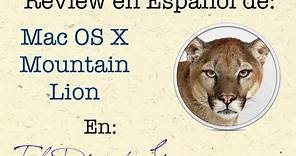 Mac OS X Mountain Lion (Review Español)