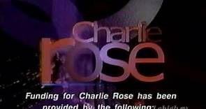 The Charlie Rose Show PBS September 28 2001