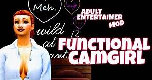 FUNCTIONAL CAMGIRL MOD | WORKS WITH WICKED WHIMS | THE SIMS 4 MOD SHOWCASE