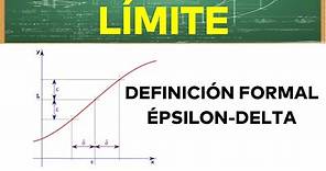 DEFINICIÓN FORMAL DE LÍMITE (ÉPSILON-DELTA) - PASO A PASO
