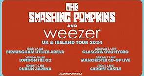Smashing Pumpkins & Weezer 2024 UK Tour