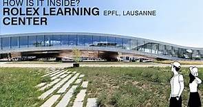 4K Lausanne 🇨🇭 : Rolex Learning Center - How Is It Inside?