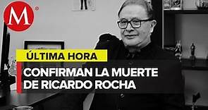 Murió Ricardo Rocha, periodista y conductor de Grupo Fórmula
