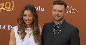 Jessica Biel and Justin Timberlake at the 'Candy' premiere