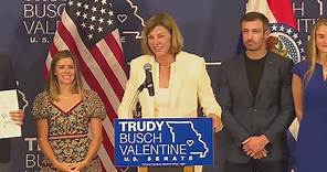 Trudy Busch Valentine wins Democrat primary for Missouri US Senate