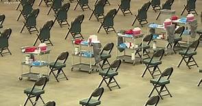 Cleveland's Wolstein Center transforms into Ohio's first mass COVID-19 vaccination site