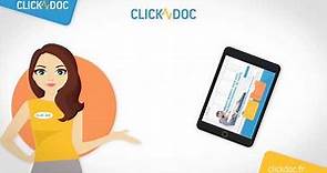 Clickdoc : prendre rendez-vous en ligne avec un médecin facilement