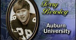 Terry Beasley College Football Hall of Fame Induction Video from 2002