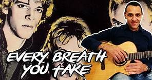 Every Breath You Take - The Police - Acoustic Version - Tutorial