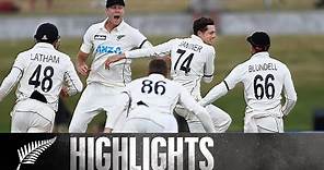 Mitchell Santner amazing catch seals Test win | 1st Test Day 5 HIGHLIGHTS | BLACKCAPS v Pakistan