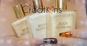 Beauty Creations Body Glow Oil swatches ✨✨