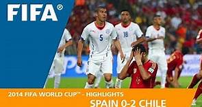 Spain v Chile | 2014 FIFA World Cup | Match Highlights