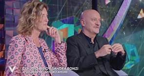Verissimo: Claudio Bisio e Sandra Bonzi e il segreto del loro amore
