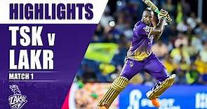 Andre Russell's crucial fifty kept the hopes alive | Match Highlights | TSK v LAKR | MLC 23