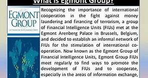 What is Egmont Group