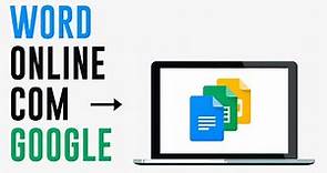 Introdução ao Google Docs | Utilizando o Office Word Online com a Google