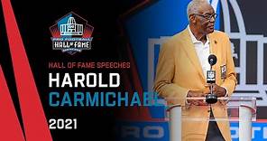 Harold Carmichael Full Hall of Fame Speech | 2021 Pro Football Hall of Fame | NFL