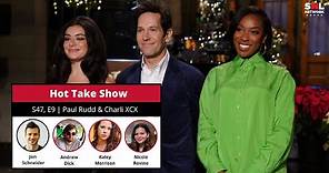 Paul Rudd / Charli XCX Hot Take Show - S47 E9 | The SNL (Saturday Night Live) Network