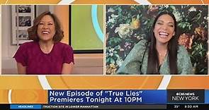 Ginger Gonzaga talks about "True Lies" on CBS