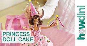 Birthday Cake Ideas: How to make a princess doll birthday cake