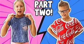 Switching Clothes with my Brother!!!! part 2