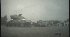 3rd Armored Division in The Liberation of Western Europe, WWII Combat Film 1944