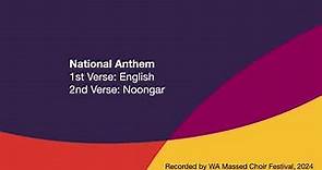 Australian National Anthem - English and Noongar