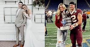 IN PHOTOS: Minnesota QB Cole Kramer and wife Katie Miller share snippets from “dreamy” wedding ceremony