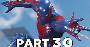 SPIDER-MAN PS4 Walkthrough Gameplay Part 30 - 2099 BLACK SUIT (Marvel's Spider-Man)
