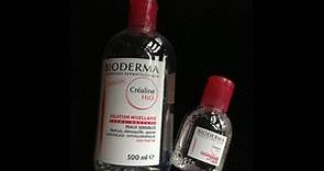 示範用 Bioderma 卸妝水卸妝