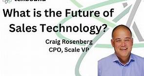 GTM Sales Technology Today with Craig Rosenberg